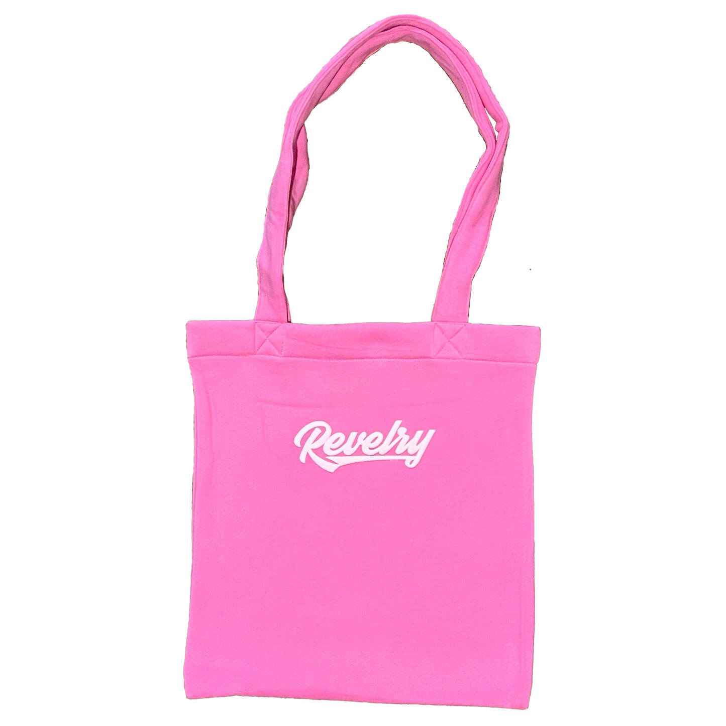 Pink tote bag